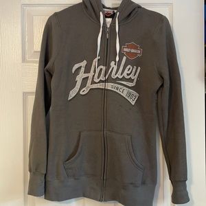 Women’s Small Harley Davidson Zip Up Hoodie
